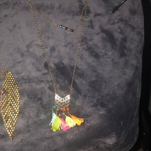 Multiple necklaces